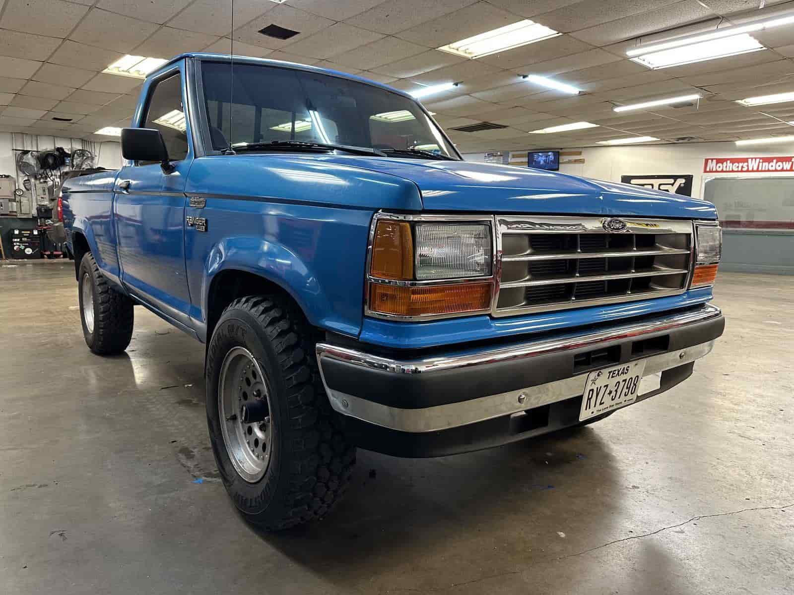 blue ranger in bay