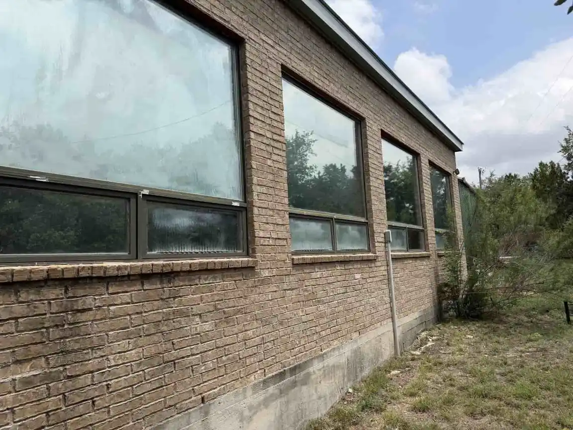 brick building film