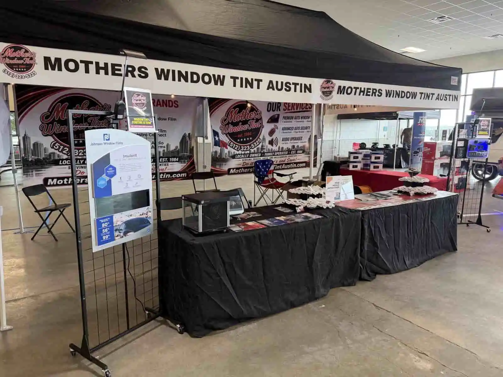 car show booth