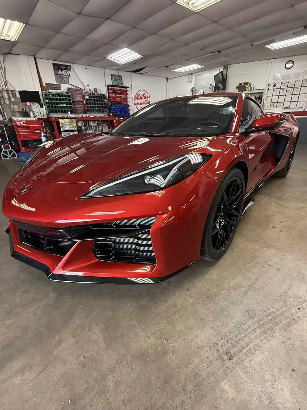 corvette in the bay