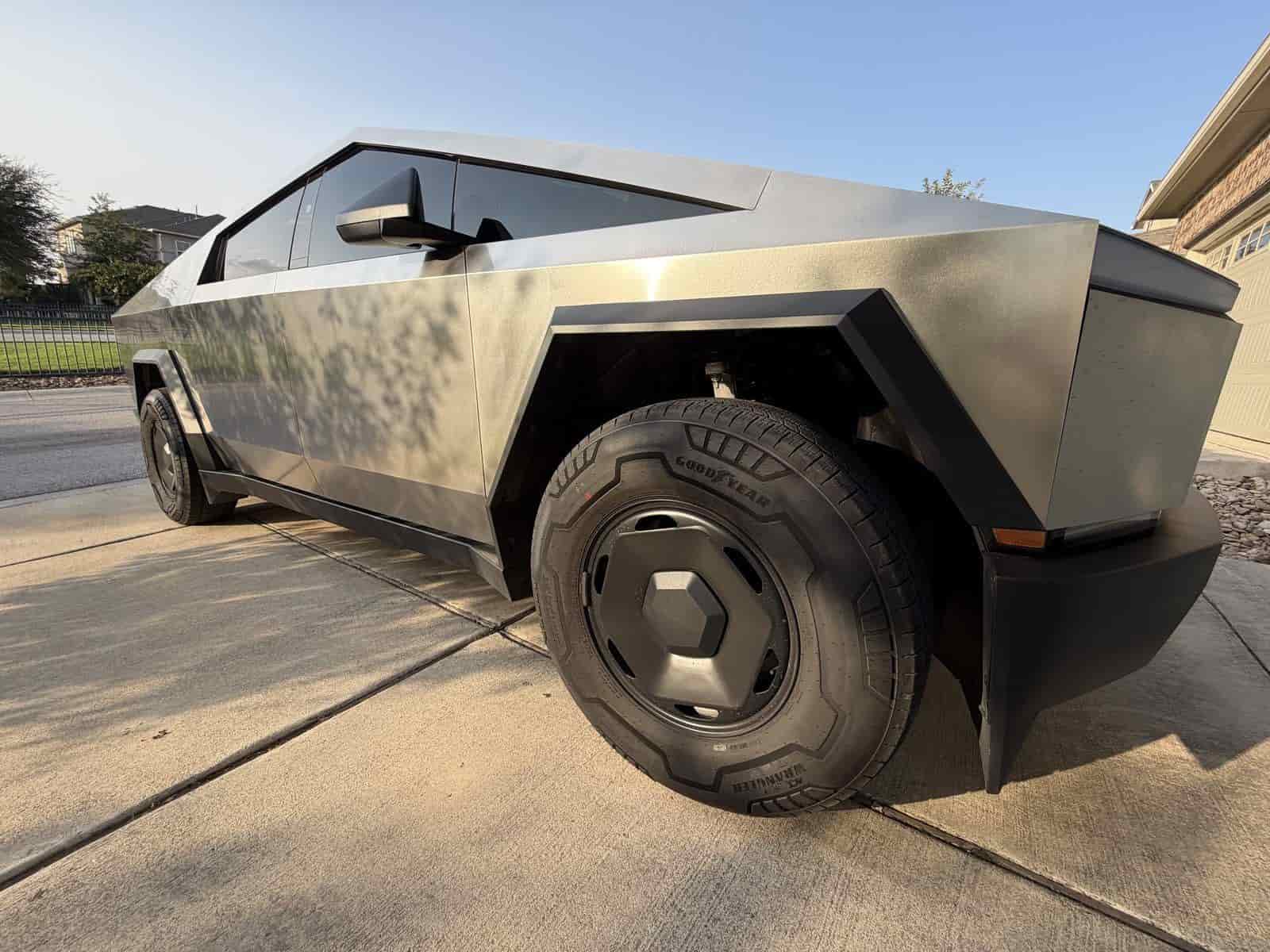 cybertruck driveway