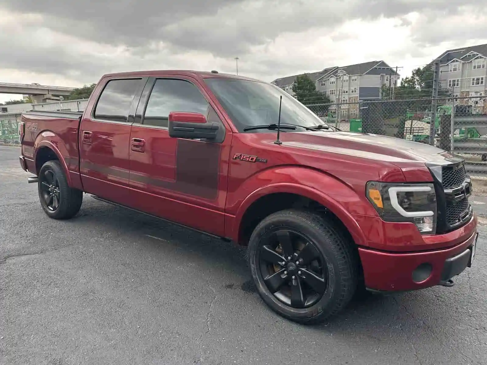red f150