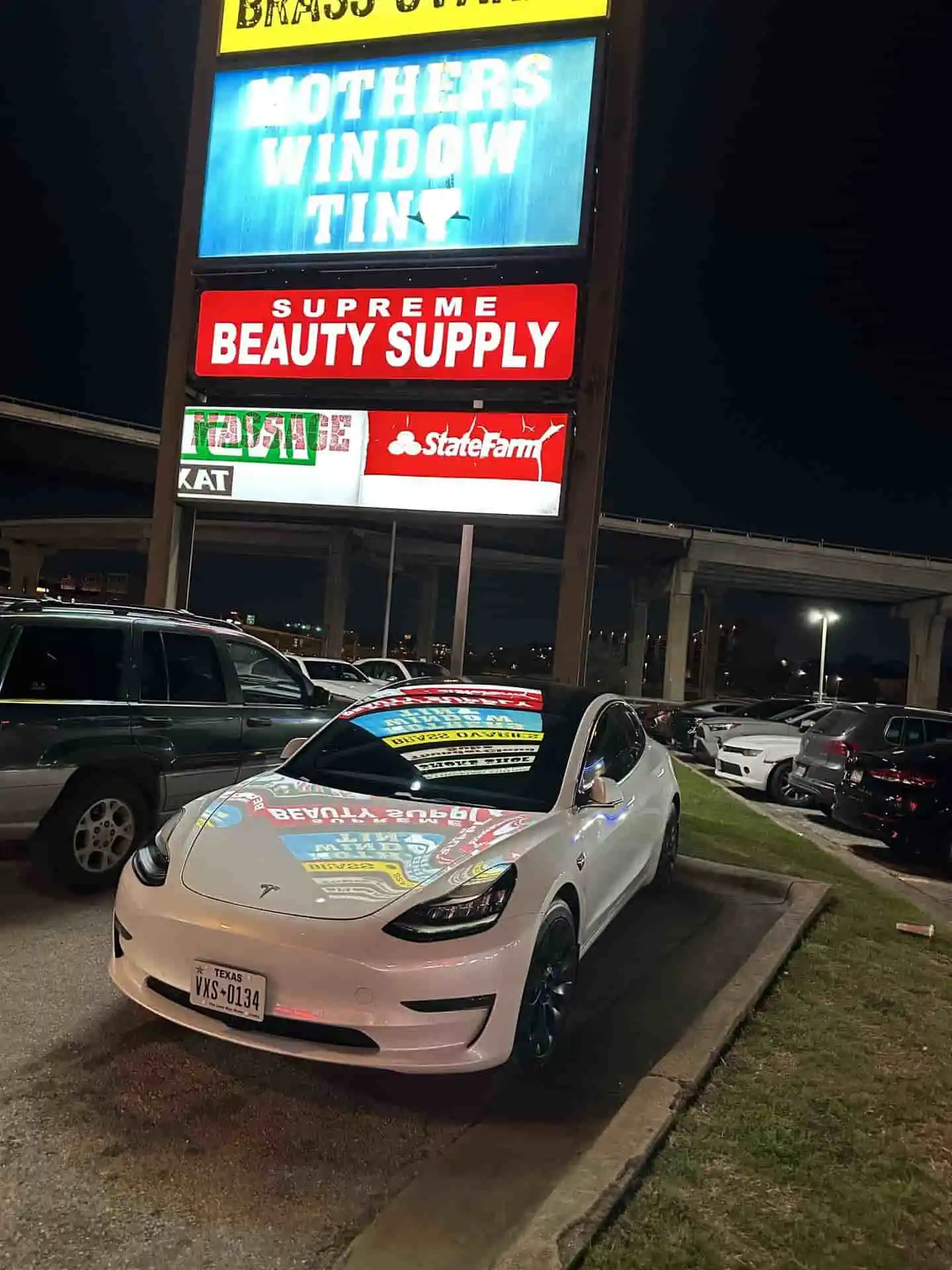 tesla under the sign
