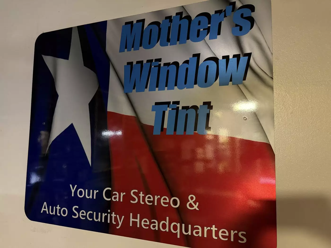 texas flag sign