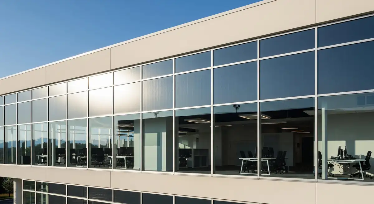 Commercial Tint. Offices and storefronts. Cut the cooling costs.