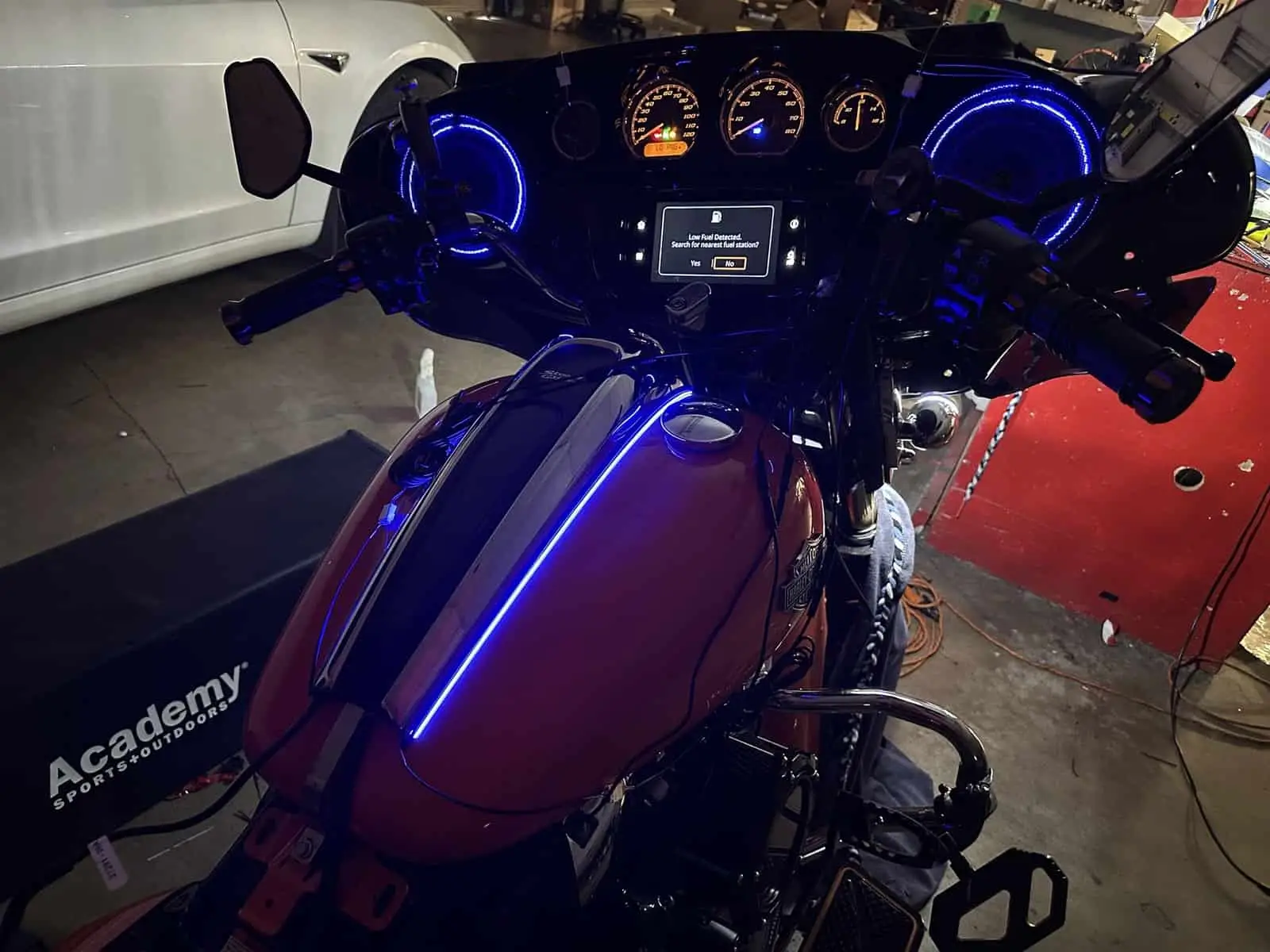 Harley dash lights