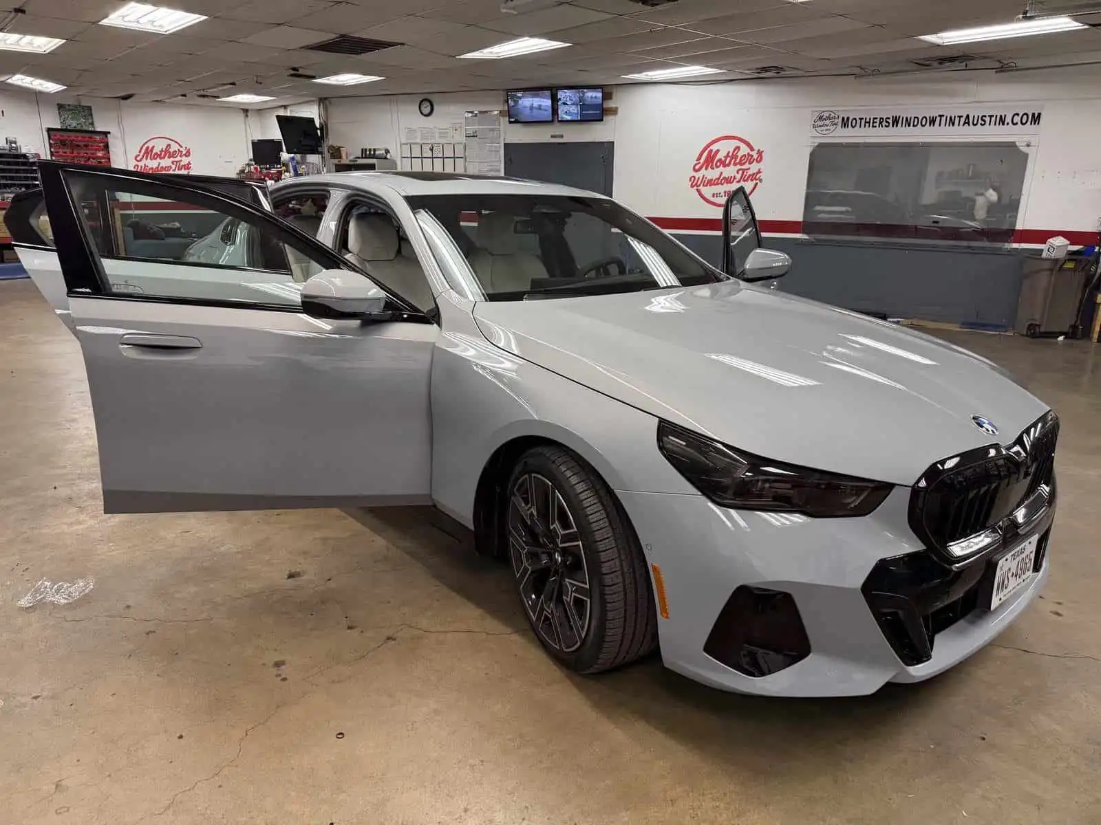 BMW in the bay